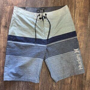 Men’s Hurley Striped Board Shorts Swim Trunks